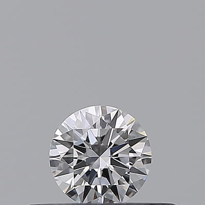Round Brilliant Cut | 0.18 Cents | D | VVS1 | Ex Ex Ex | Non | GIA Certificate Natural Diamond