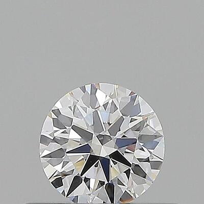 Round Brilliant Cut  | 0.30 Cent +  |  D  |  VVS1  |  Excellent  |  Non  | GIA Certificate Natural Diamond